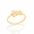 Anel Skinny Ring Flores 512962 - Rommanel