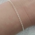 Pulseira em Elo Português Fina 19cm em Prata 925