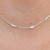 Choker Elo Português com Cristais em Prata 925