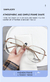 Zilead-Óculos de leitura vintage para mulheres, metal quadrado, moldura de bril - comprar online