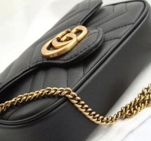 BOLSA GUCCI MARMONT MATELASSE SUPER MINI