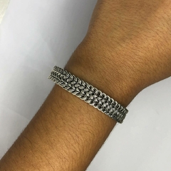 Pulseira em Prata 925 Ponto Tricot na internet