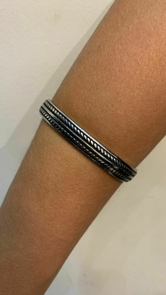 Bracelete Aço Cirúrgico Bali Indiano - comprar online