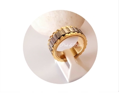 Anillo Giratorio Dorado - Acero Quirúrgico 316l - comprar online