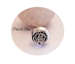 Anillo Rosa Inflado - Nº 15 - Plata 925 - comprar online