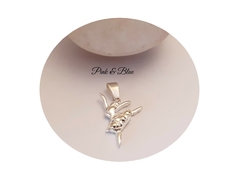 Dije Bailarina - 20mm - Plata 925