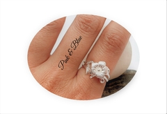 Anillo Flor Lisa - Nº 16 - Plata 925 - comprar online