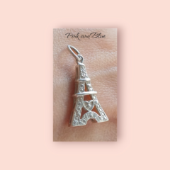 Dije Torre Eiffel - 24mm - Plata 925