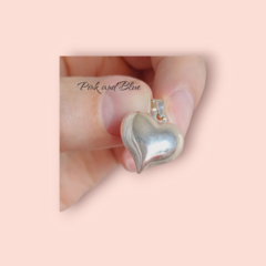 Dije Corazón Inflado 20mm - Plata 925 - comprar online