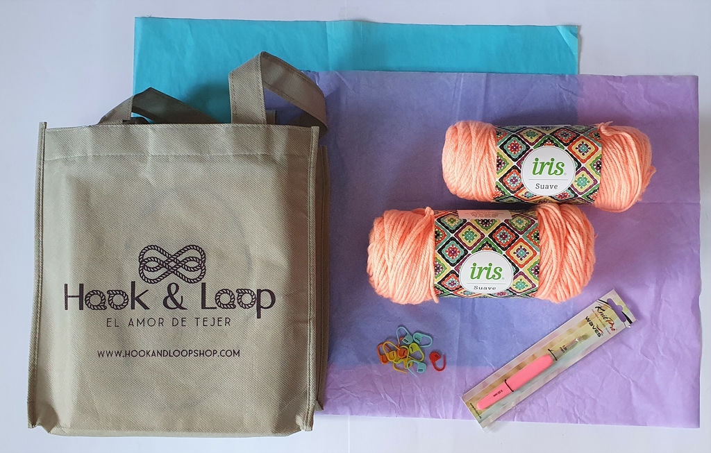 Kit Crochet Bufanda Elurra de Ameskeria - kit