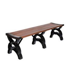 BANCO DE JARDIN SIN RESPALDO 3 TABLAS 1.5M - comprar online