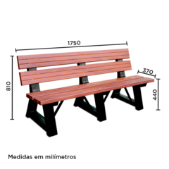 BANCO DE JARDIN IPE LINEA PREMIUM - tienda online