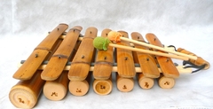 Marimba de Bambú de 7 placas