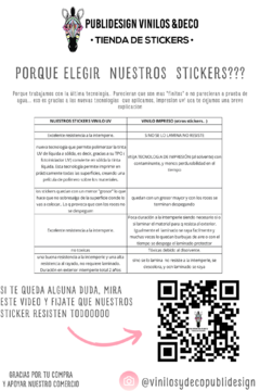 Sticker Vinilo Pegatinas FLORK - comprar online