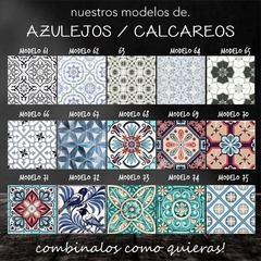 Vinilos Decorativos Azulejos Cocina Baño 15x15cm Pack X 30 - comprar online