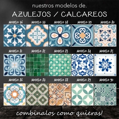 Vinilos Decorativos Azulejos Cocina Baño 15x15cm Pack X 30 en internet