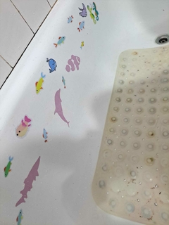 Sticker Vinilo BAJO EL MAR ideal para decorar la bañera de los mas peques! - comprar online