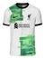 Camisa Liverpool ll 23/24 Nike Torcedor - Branca e Verde