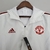 Blusa Corta Vento Manchester United 2022 - Branco - Camisa Pro Artigos Esportivos