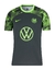 Camisa Wolfsburg ll 23/24 Nike Torcedor - Cinza e Verde