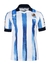 Camisa Real Sociedad 23/24 Macron Torcedor - Azul e Branco