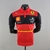 Camisa Scuderia Ferrari Polo Corrida F1 Masculino - Vermelha