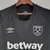 Camisa West Ham II 22/23 Umbro Torcedor - Preto - Camisa Pro Artigos Esportivos