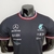 Camisa Mercedes Corrida F1 Masculina 2022 - Preta - Camisa Pro Artigos Esportivos