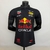 Camisa Red Bull Polo Corrida F1 Masculina - Preta