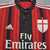 Camisa Milan Retrô 2014/2015 Adidas - Vermelho e Preto - loja online