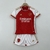 Kit infantil Arsenal 23/24 - Vermelho