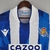 Camisa Real Sociedad 22/23 Macron Torcedor - Azul e Branco - Camisa Pro Artigos Esportivos