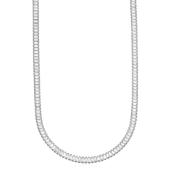 Choker Riviera Baguete Zircônia