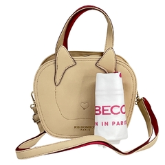 Bolsa Tiracolo Oficial REBECCA BONBON RB3902 Areia - Arrivata