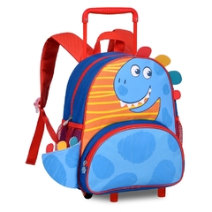 Mochila De Rodinhas Dinossauro Clio CP24078B