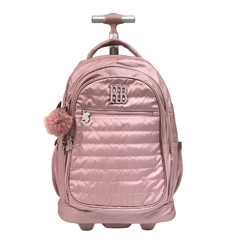 Kit Mochila de Rodinhas Crinkle Rebecca Bonbon RB2417 Rosa - comprar online