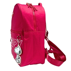 Bolsa Mochila de Costas em Nylon SNOOPY Collors SP2846 Pink - comprar online