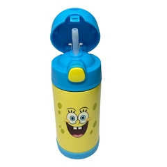 Garrafa Térmica Inox CLICK Com Canudo BOB ESPONJA ZC na internet