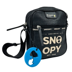 Bolsa Transversal SNOOPY SP2638PT Preto Semax - comprar online