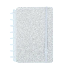 Caderno Inteligente LETS GLITTER SILVER - Pequeno - A5