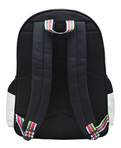 KIT MOCHILA HOLOGRÁFICA NU3252 E ESTOJO NEC PRETO NOW UNITED na internet