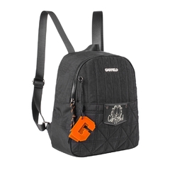 Bolsa de Costas Mochila Nylon GARFIELD GF2634 Preto