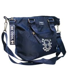 Bolsa SNOOPY Totebag P em Nylon SP2238 Azul na internet