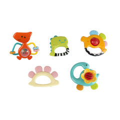 KIT DE CHOCALHOS E MORDEDORES DINO ZOOP TOYS - comprar online