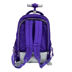 Kit Mochila de Rodinhas Oficial Rebecca Bonbon RB2424 Roxo na internet