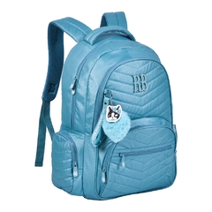 Kit Mochila de Costas em Crinkle REBECCA BONBON RB24051 Azul - comprar online