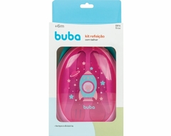 Kit Refeição com Talher - FOGUETE ROSA BUBA