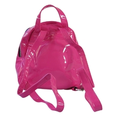 Bolsa Mini Mochila De Costas Pagani Vinil LD1948 Pink - Arrivata