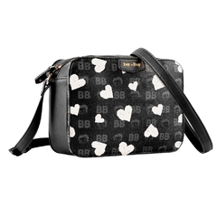 Bolsa Transversal BETTY BOOP Semax BP2901 Preto e Branco