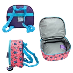 Kit Mochila Rodinhas Oficial STITCH DISNEY - Luxcel Roxo - loja online